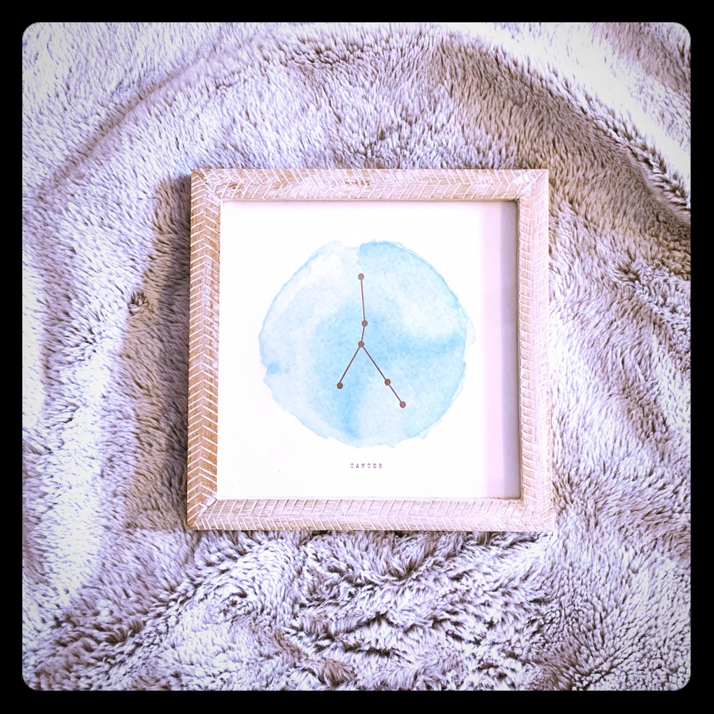 ♋️ Beyond Cute Cancer Zodiac - print/ framed ♋️